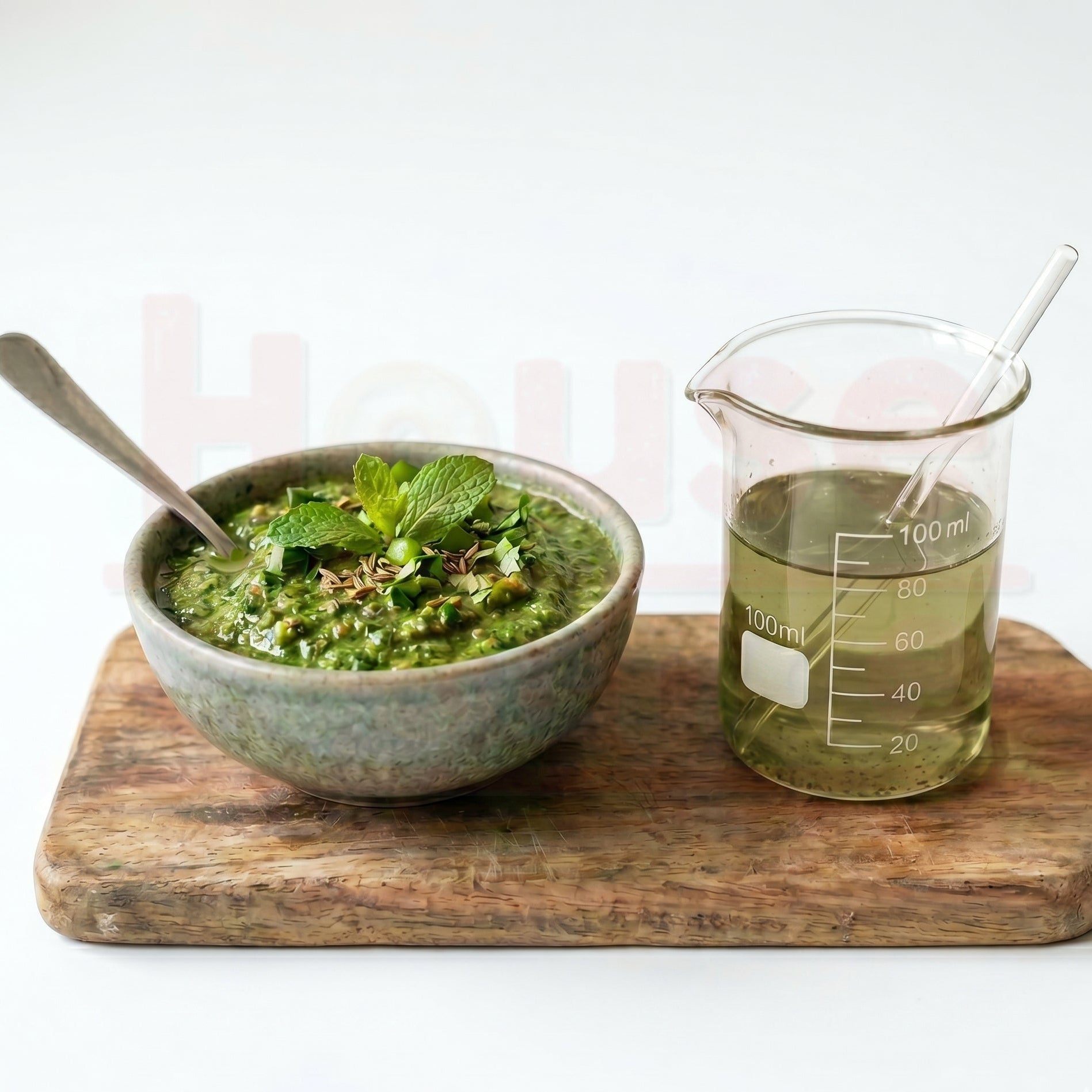 Green Pudina Chutney Liquid Oleoresin Blend | Natural Flavour