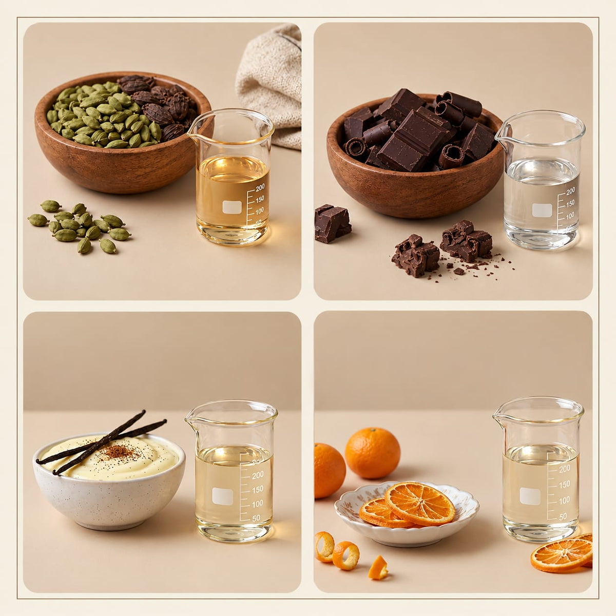 Natural Indulgence Festival Flavour Bundle — Cardamom, Chocolate, Vanilla & Orange